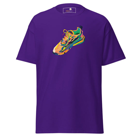 Unisex classic t-shirt - MISC SNEAKER SHOE - REGULAR - Purple / S