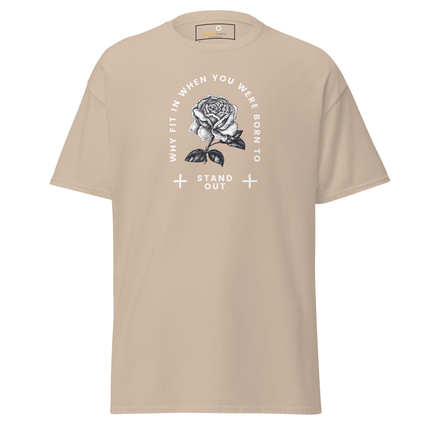 Unisex classic t-shirt - MISC FIT IN STAND OUT - REGULAR - Sand / S
