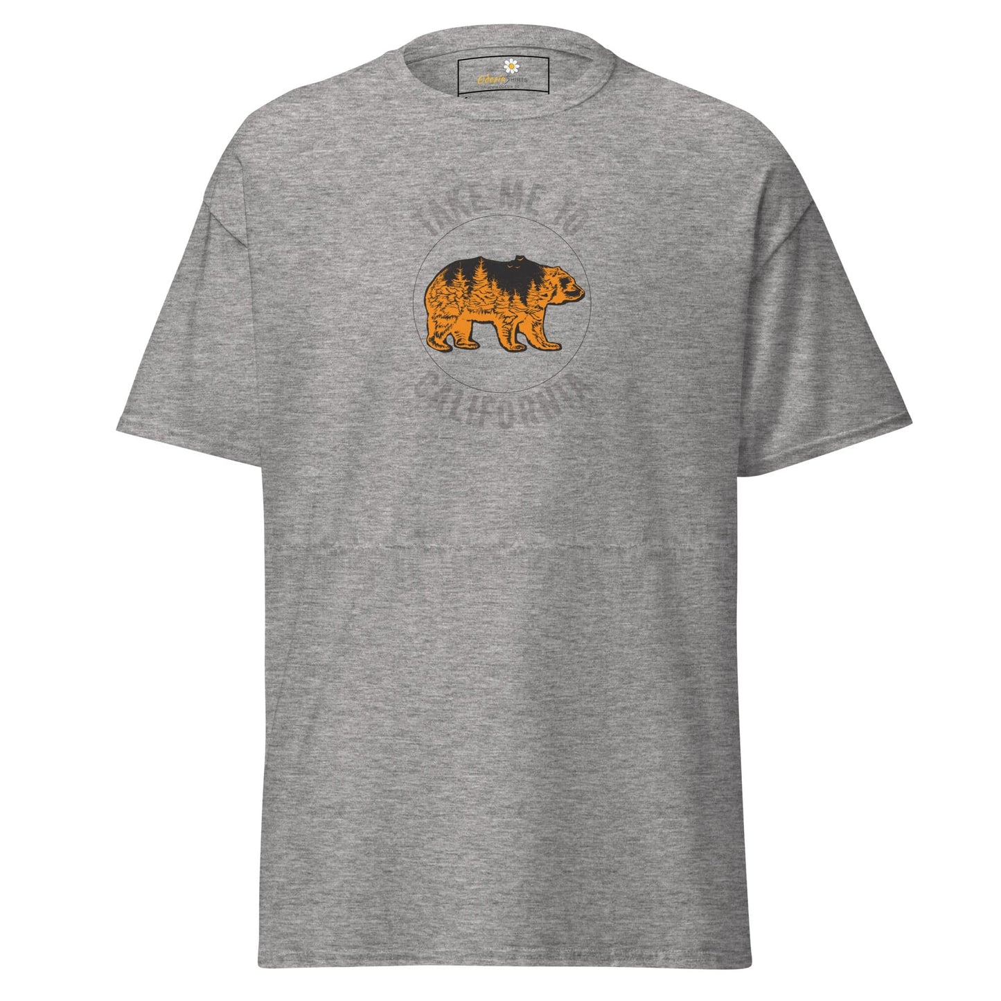 Unisex classic t-shirt - TAKE ME TO CALIFORNIA - REGULAR - Sport Grey / S
