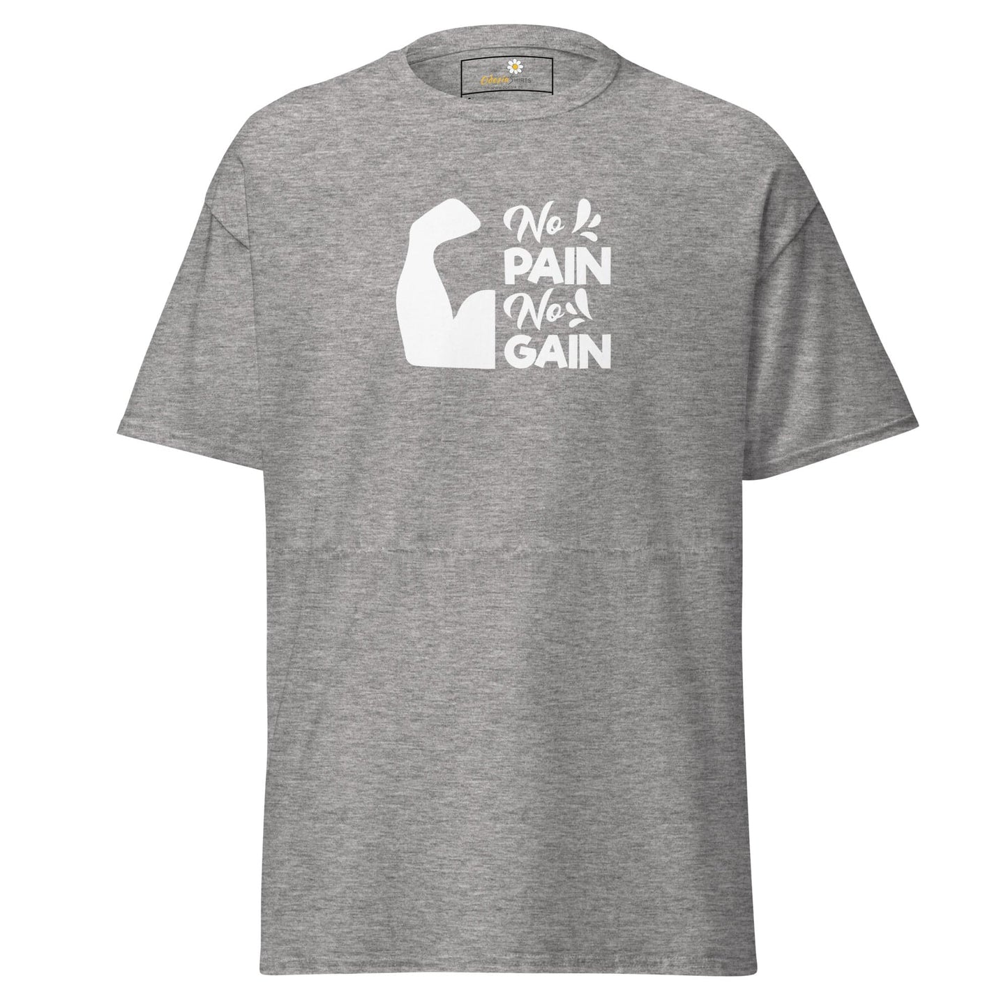 Unisex classic t-shirt - SPORT BIG MUSCLES - REGULAR - Sport Grey / S