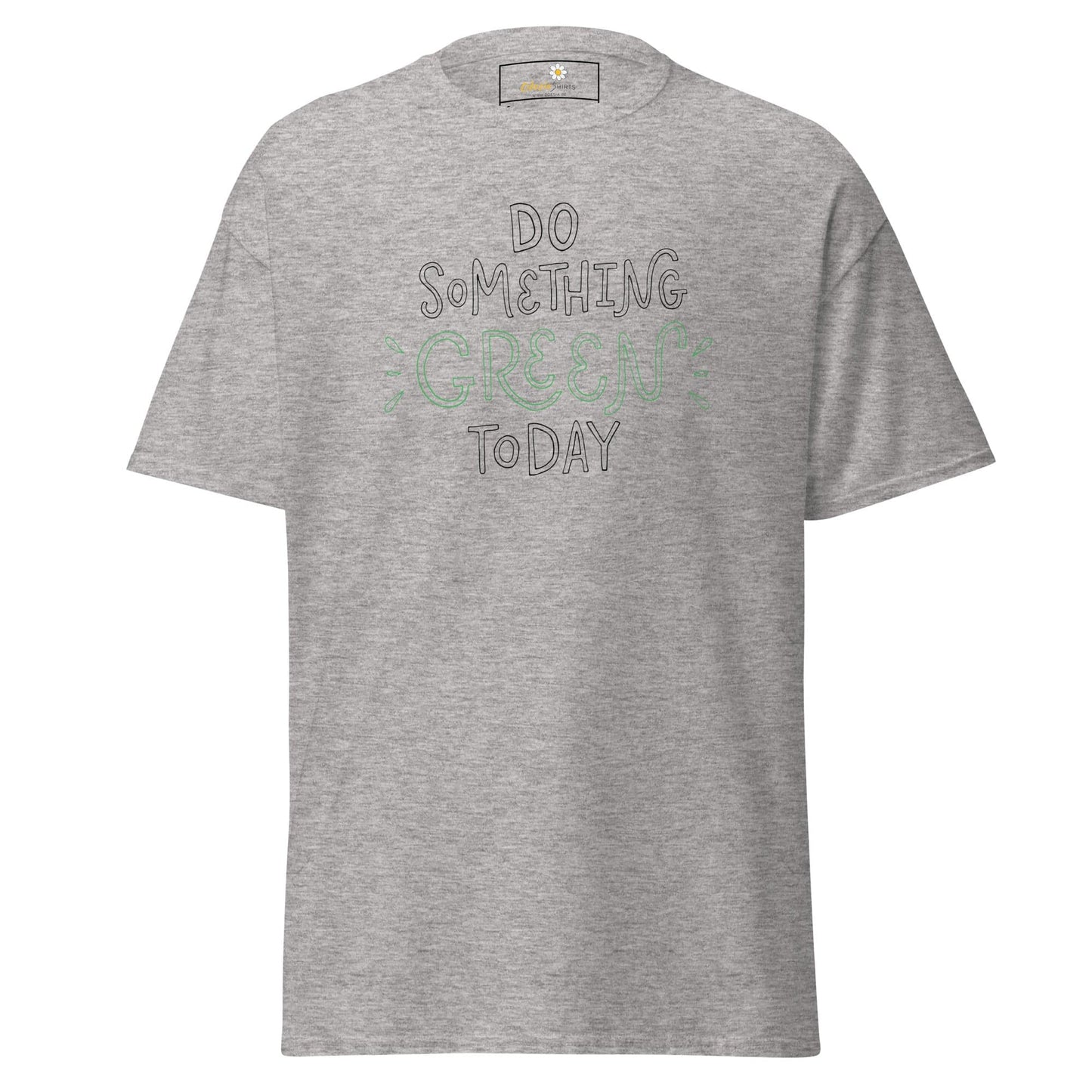 Gray T-shirt with inspirational message from T-SHIRT DESIGN TEE for Man and Woman in sizes S to XL