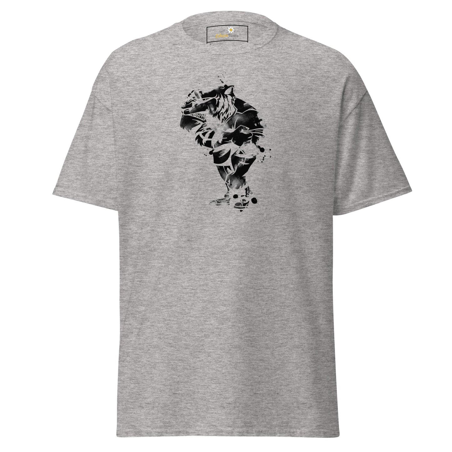 Unisex classic t-shirt - FANTASY STRANGE DUDE - REGULAR - Sport Grey / S