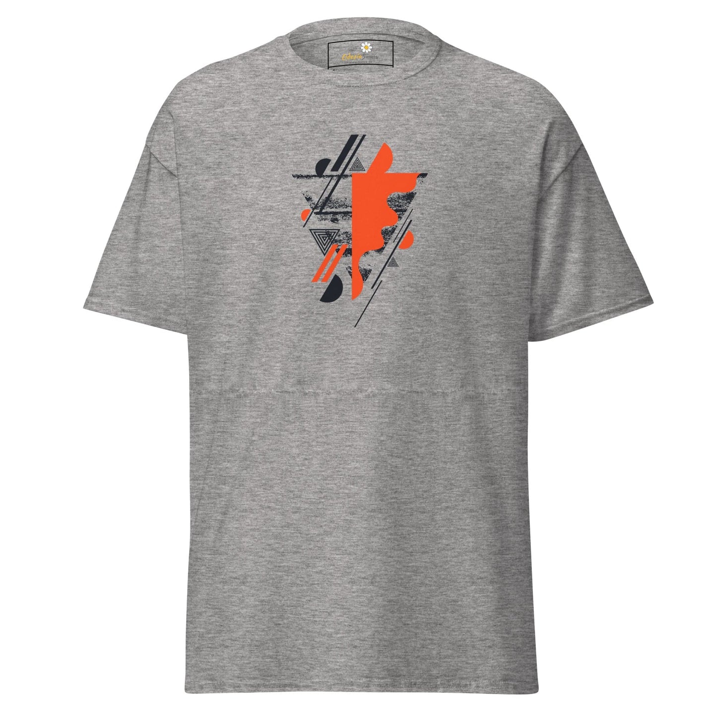 Unisex classic t-shirt - ABSTRACT SHAPES AND COLORS - REGULAR - Sport Grey / S