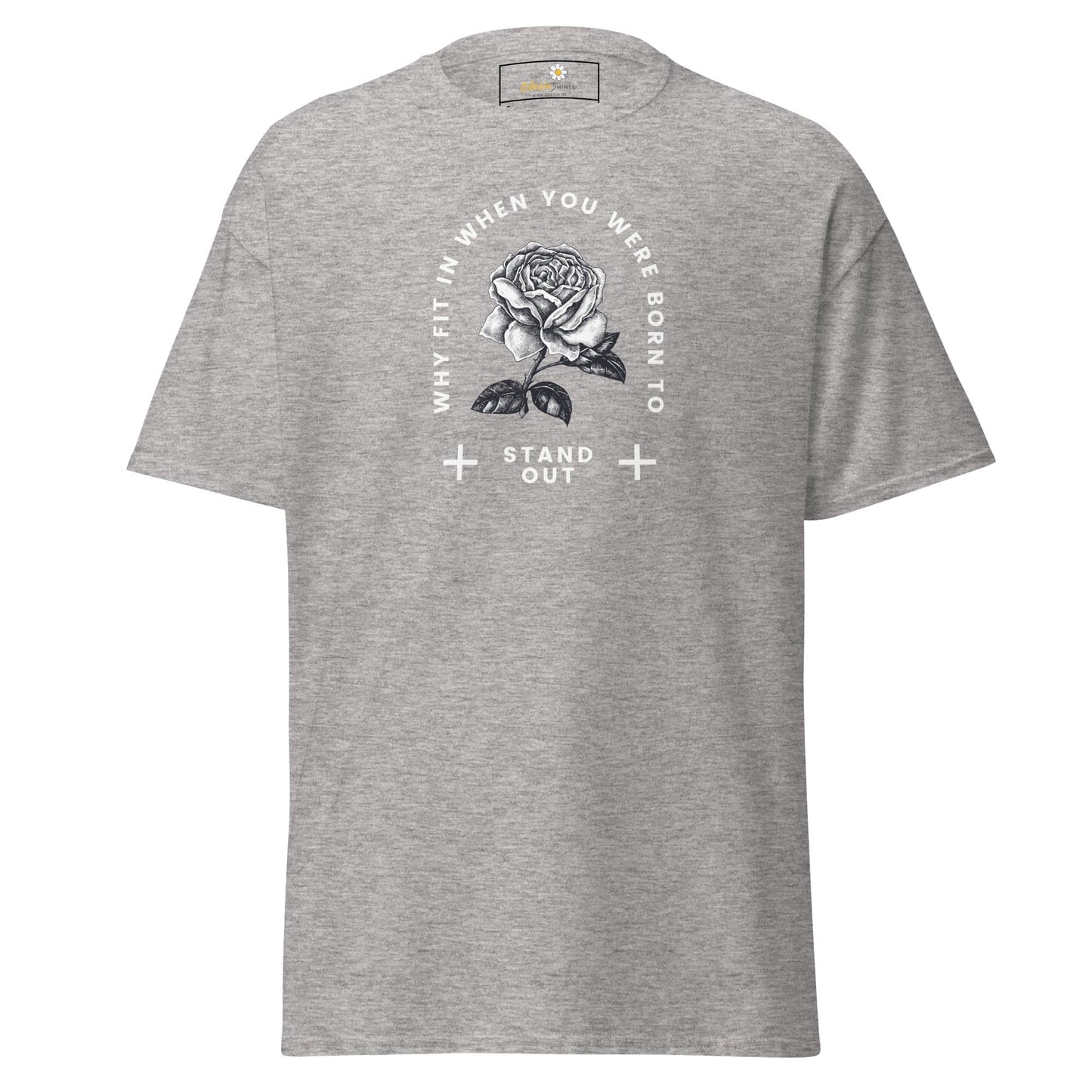 Unisex classic t-shirt - MISC FIT IN STAND OUT - REGULAR - Sport Grey / S