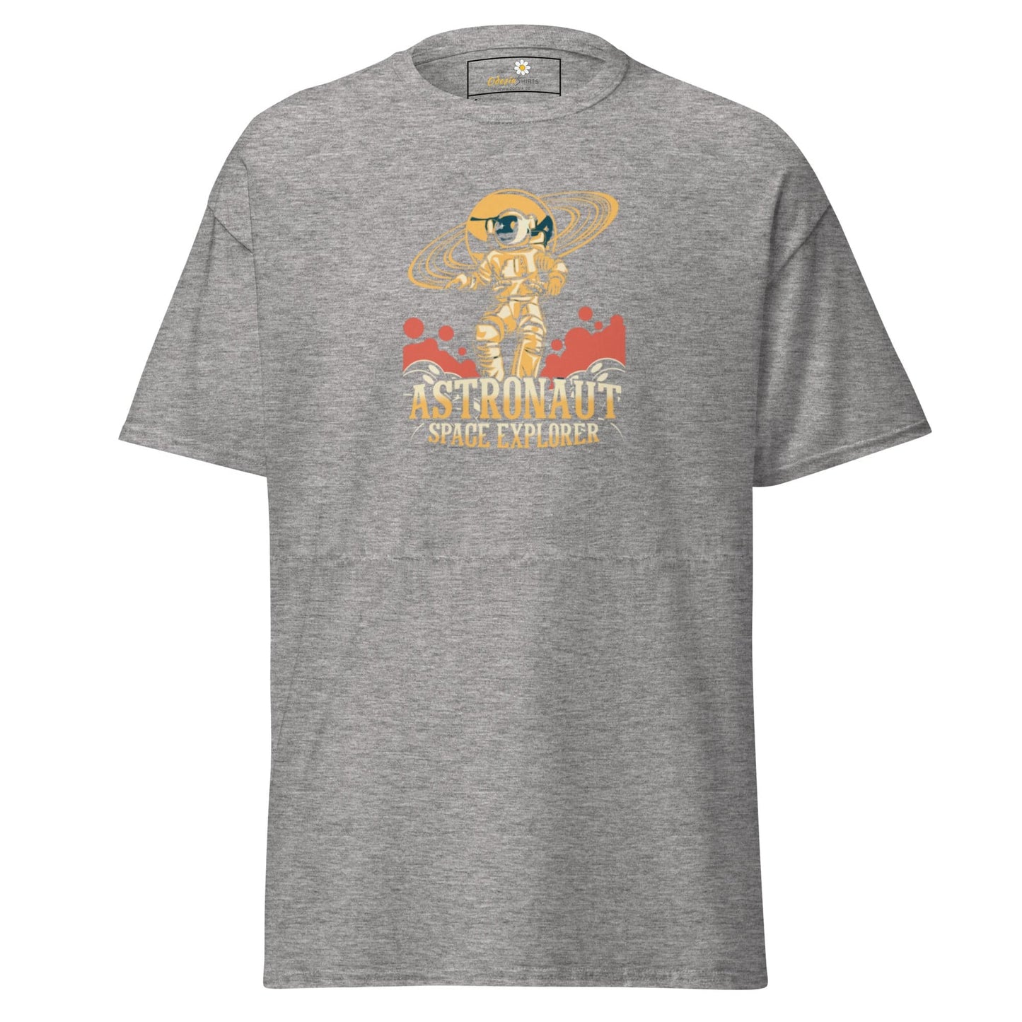 Unisex classic t-shirt - ASTRONAUT SPACE EXPLORER - REGULAR - Sport Grey / S