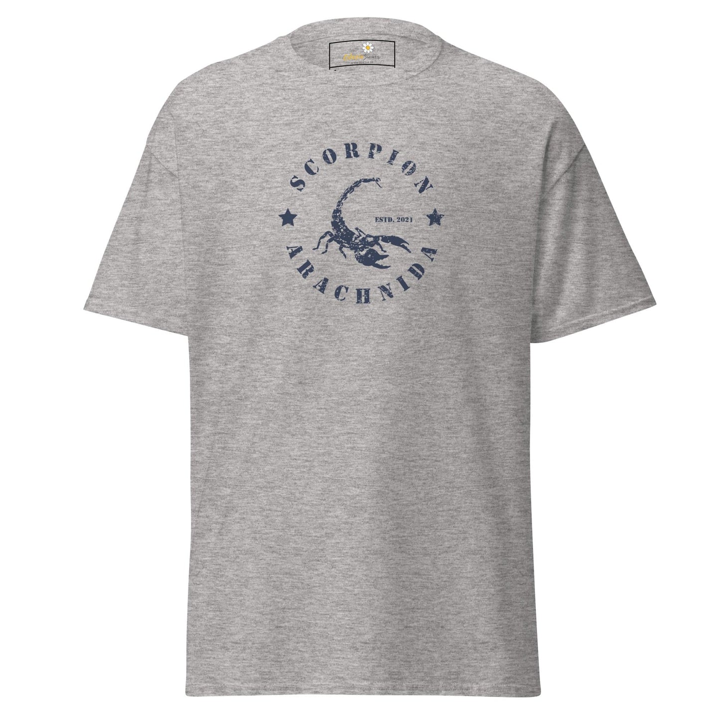 Unisex classic t-shirt - WILD LIFE SCORPION - REGULAR - Sport Grey / S