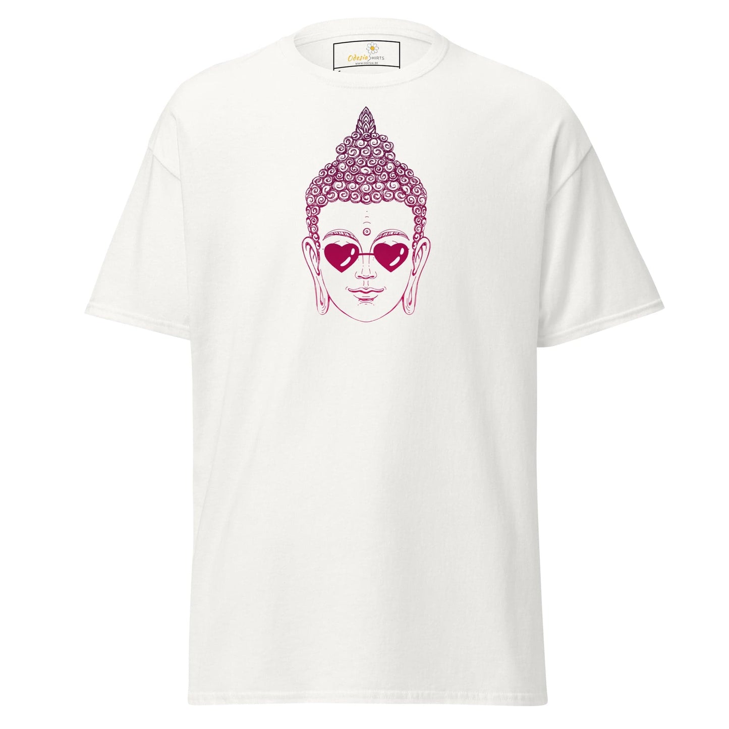 Unisex classic t-shirt - SPIRITUAL BUDDHA LOVE - REGULAR - White / S