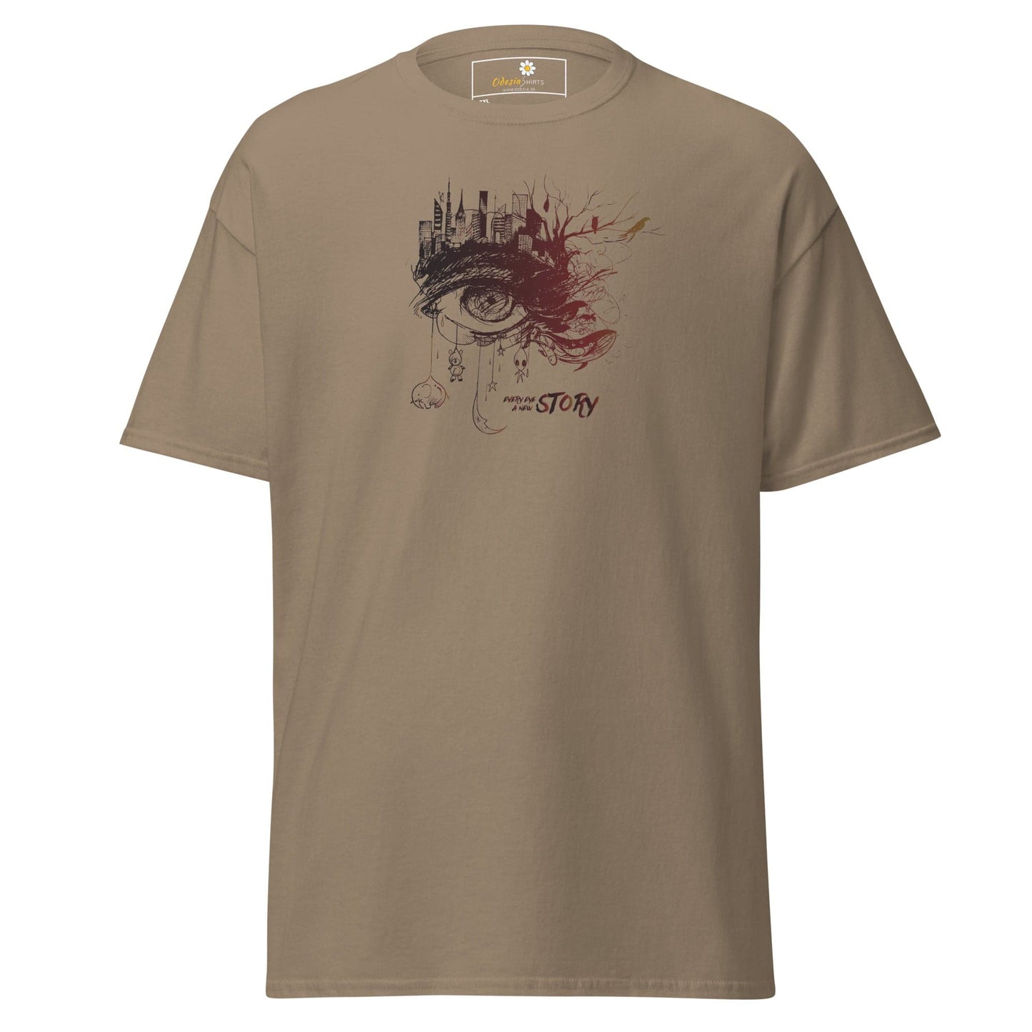 T-shirt Design Tee • Men / Women • [2xl-5xl] - Brown Savana / 2xl