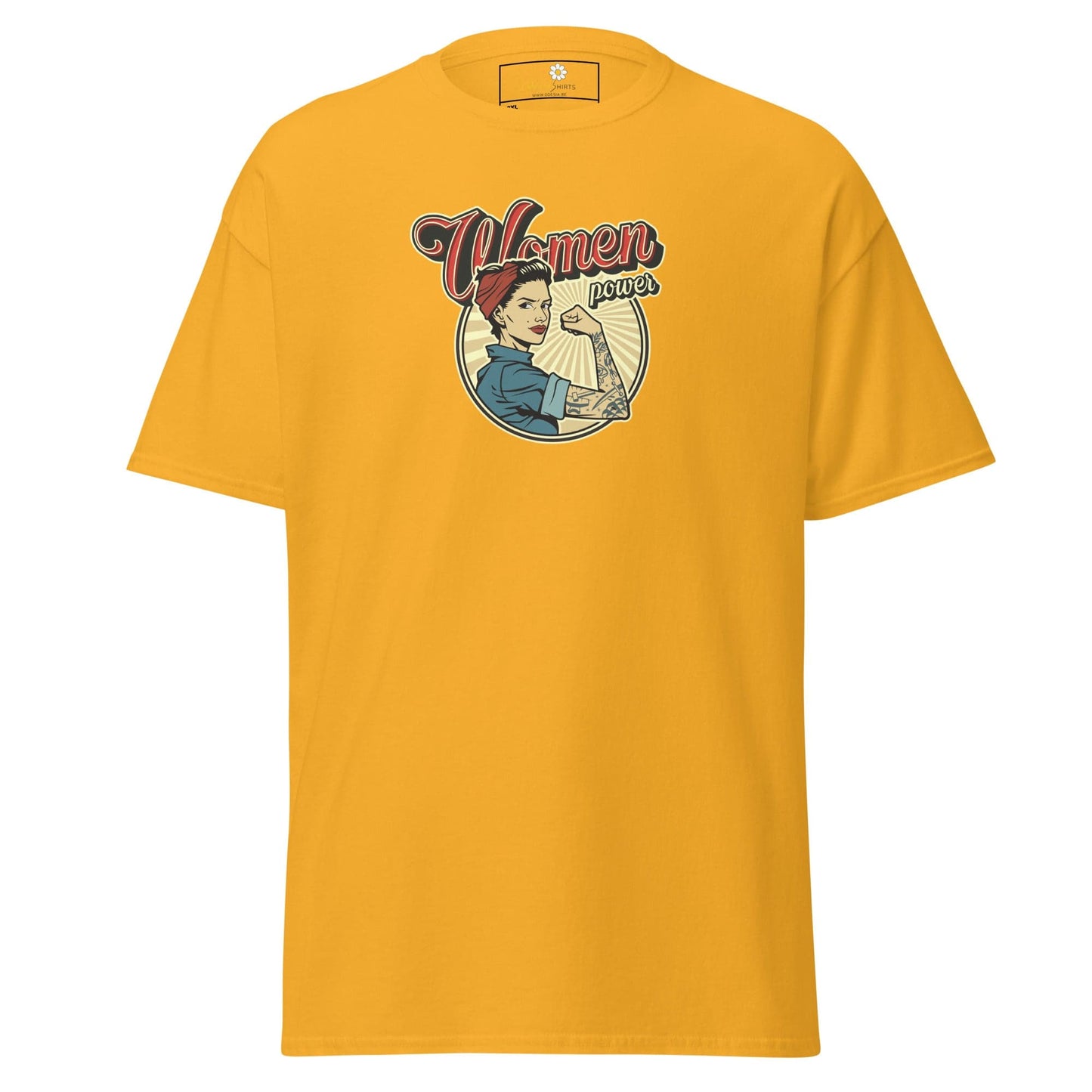 T-shirt Design Tee • Men / Women • [2xl-5xl] - Gold / 2xl