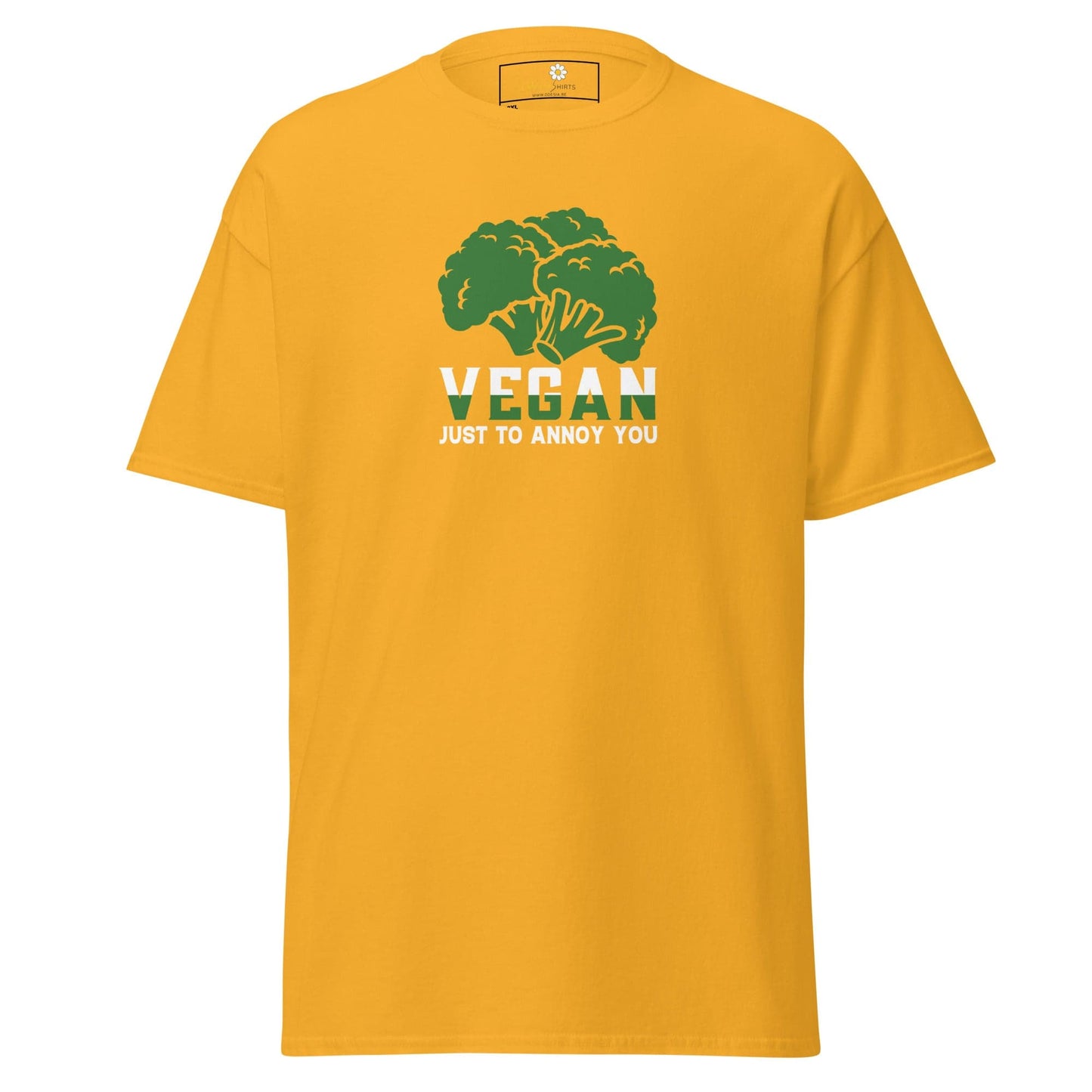 T-shirt Design Tee • Men / Women • [2xl-5xl] - Gold / 2xl