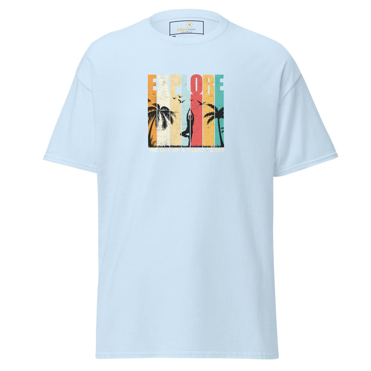T-shirt Design Tee • Men / Women • [2xl-5xl] - Light Blue / 2xl