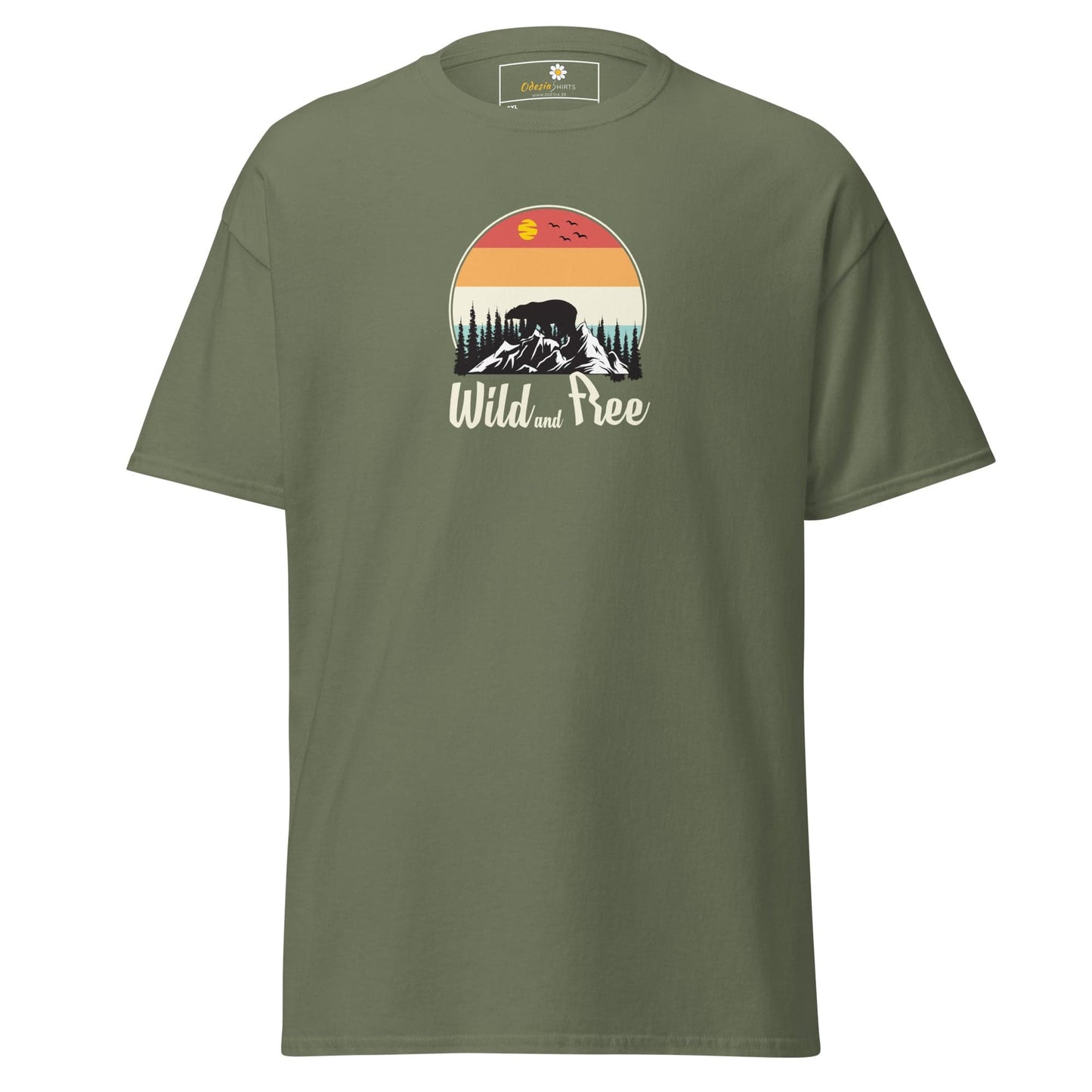 T-shirt Design Tee • Men / Women • [2xl-5xl] - Military Green / 2xl