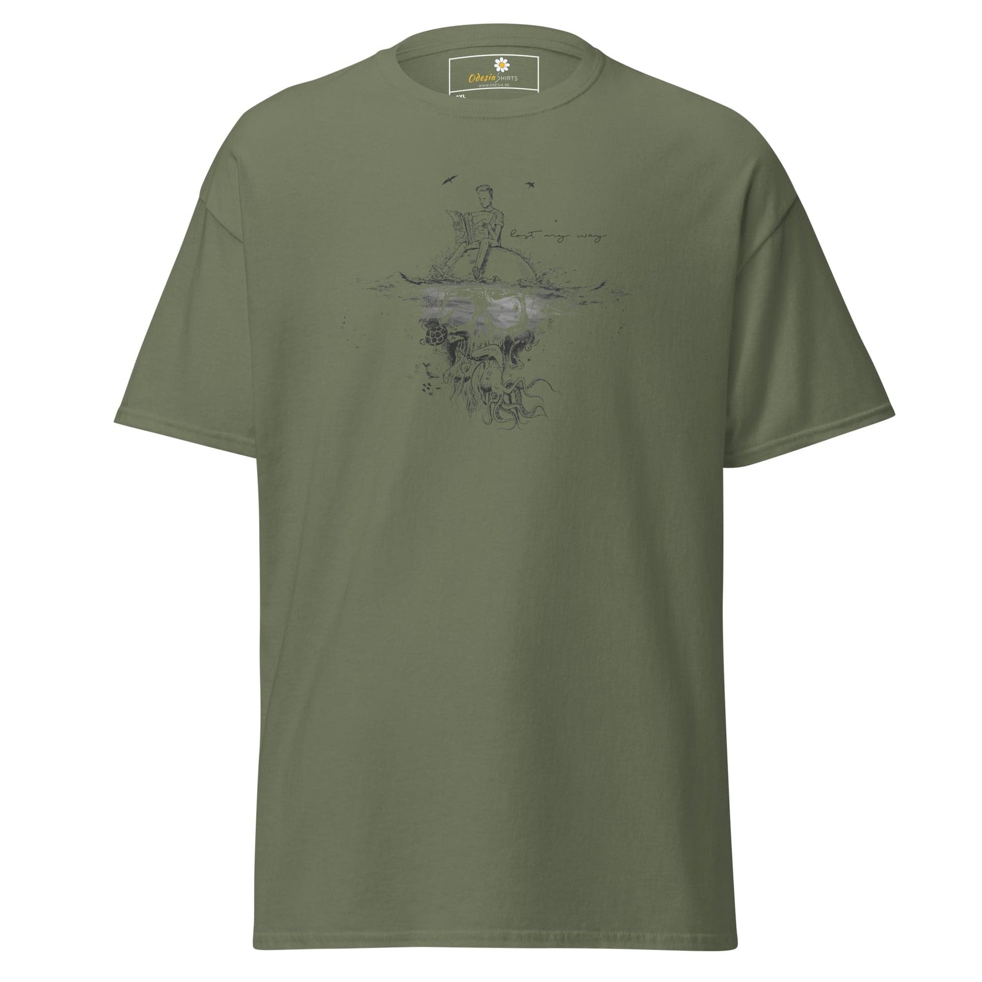 T-shirt Design Tee • Men / Women • [2xl-5xl] - Military Green / 2xl