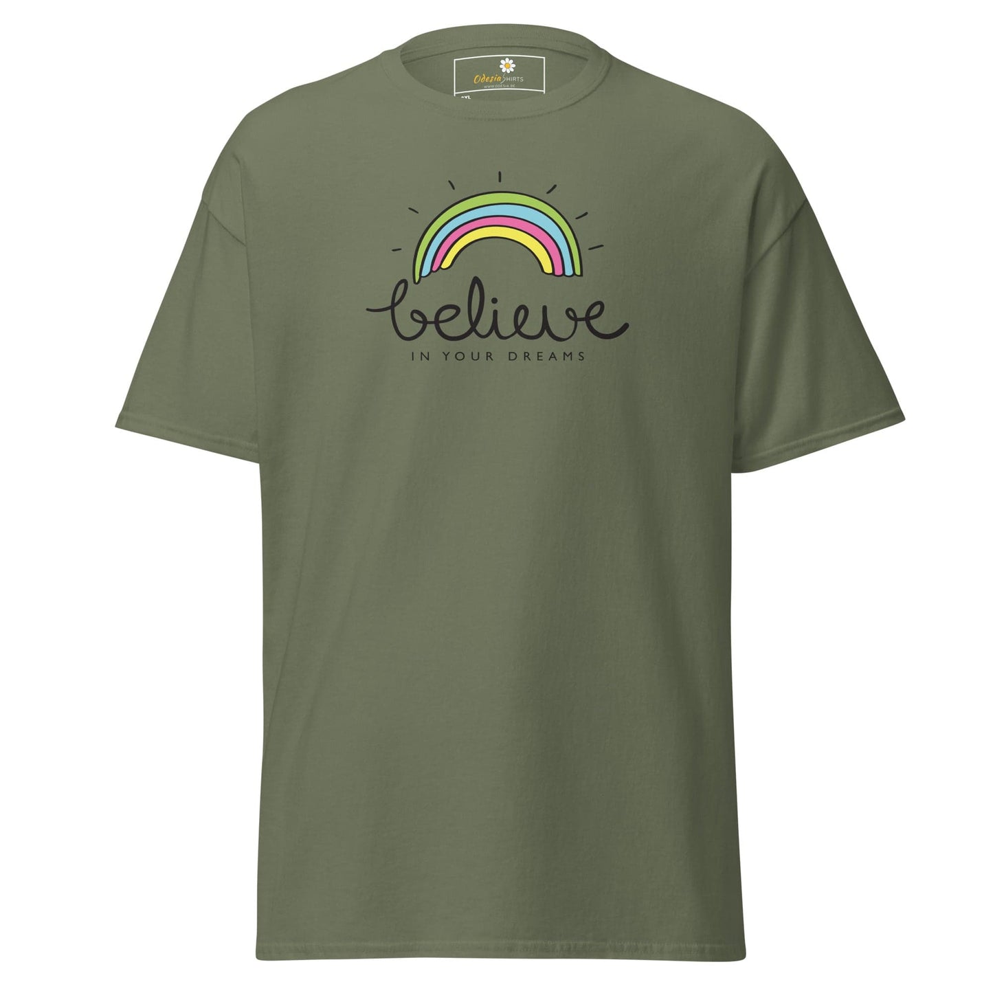 T-shirt Design Tee • Men / Women • [2xl-5xl] - Military Green / 2xl