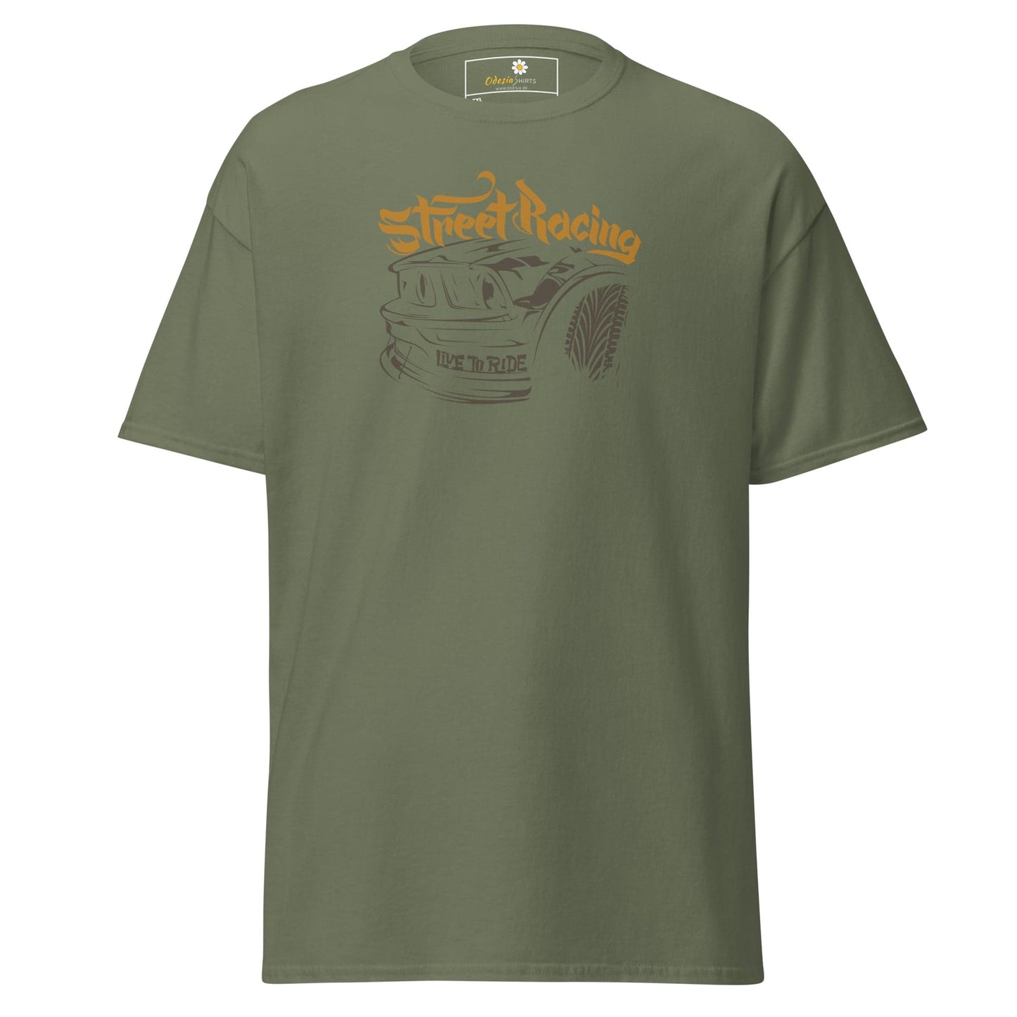 T-shirt Design Tee • Men / Women • [2xl-5xl] - Military Green / 2xl