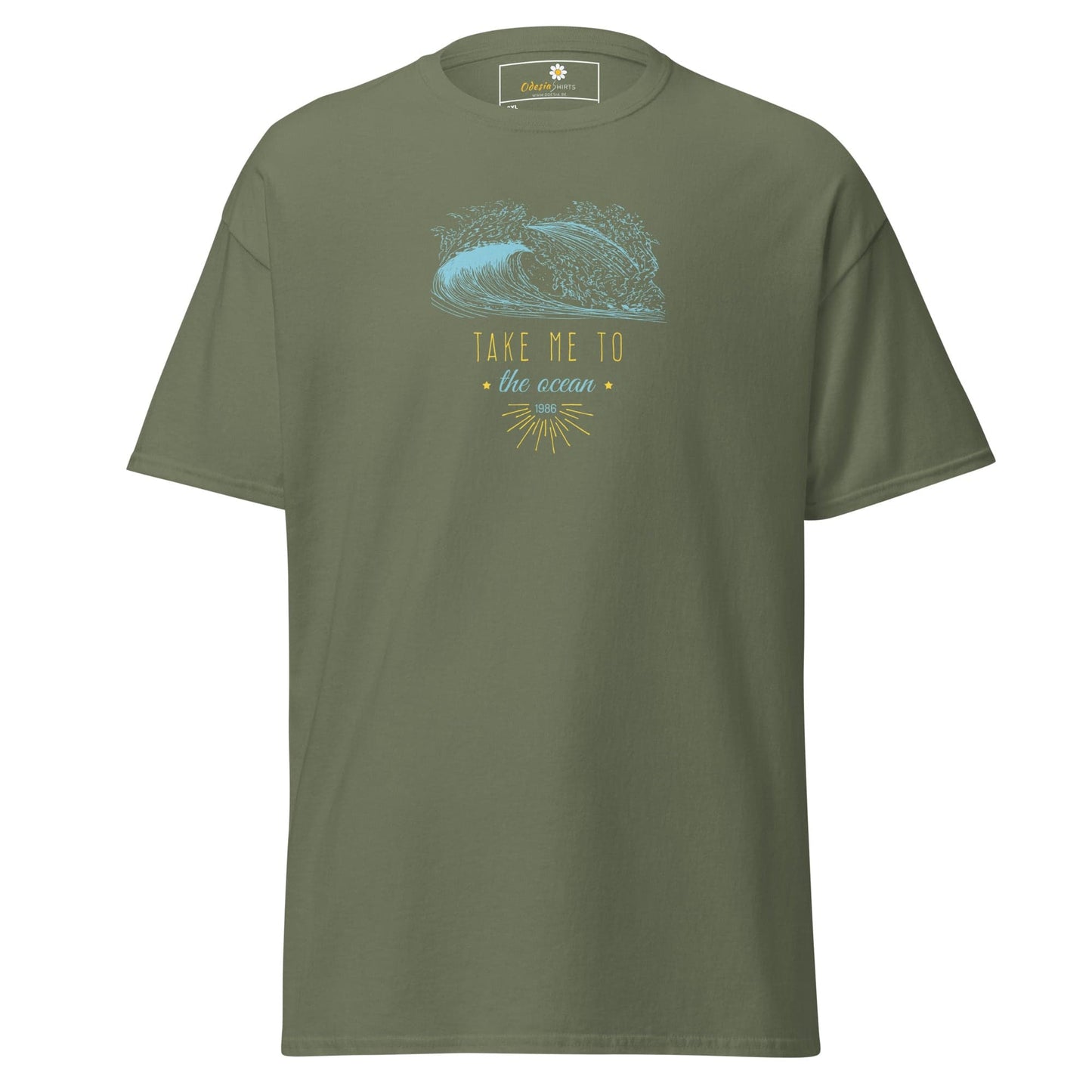 T-shirt Design Tee • Men / Women • [2xl-5xl] - Military Green / 2xl