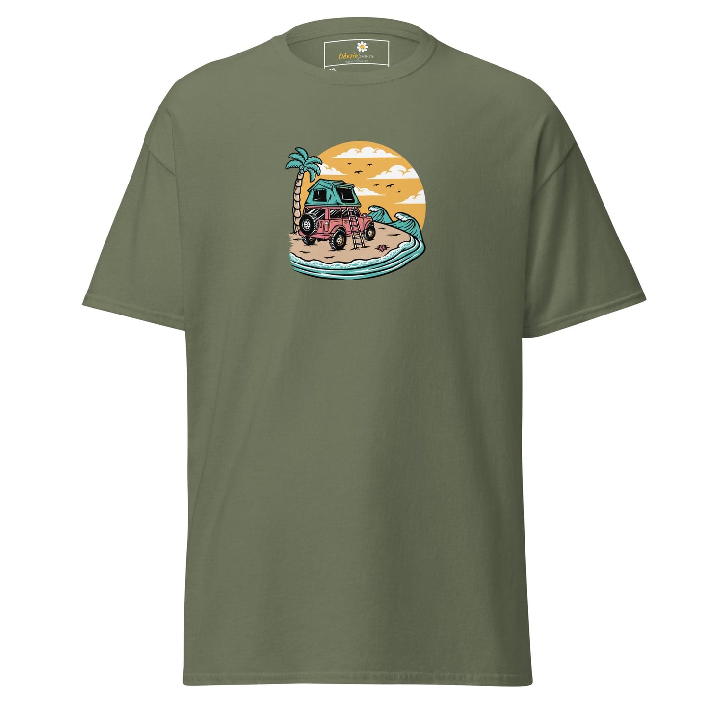 T-shirt Design Tee • Men / Women • [2xl-5xl] - Military Green / 2xl