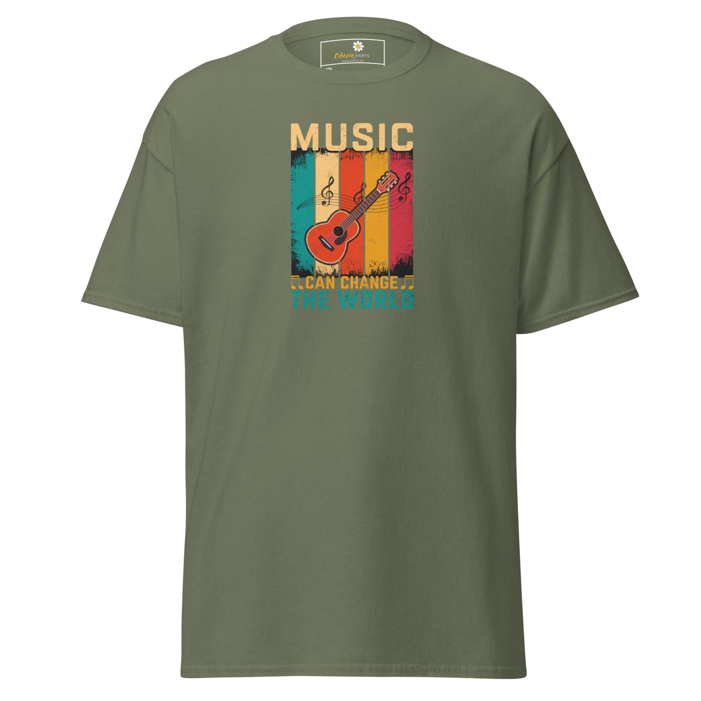 T-shirt Design Tee • Men / Women • [2xl-5xl] - Military Green / 2xl