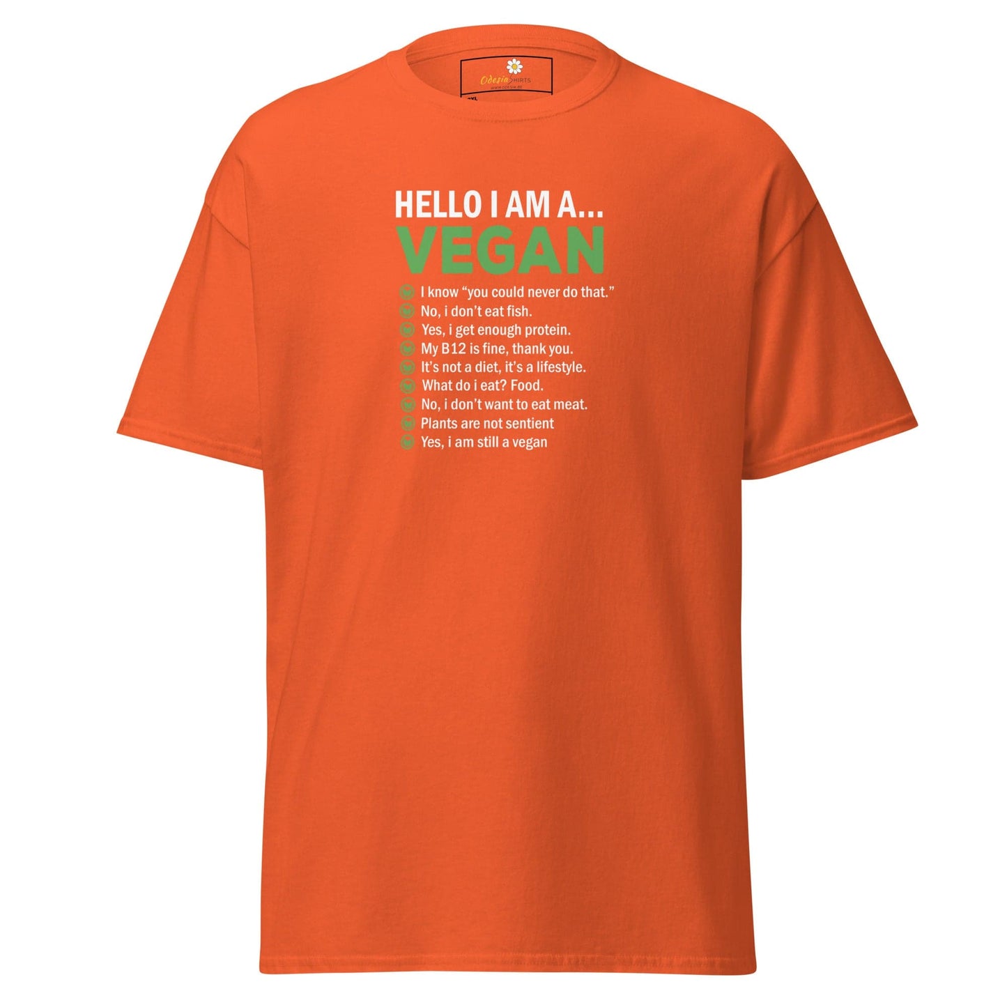 T-shirt Design Tee • Men / Women • [2xl-5xl] - Orange / 2xl