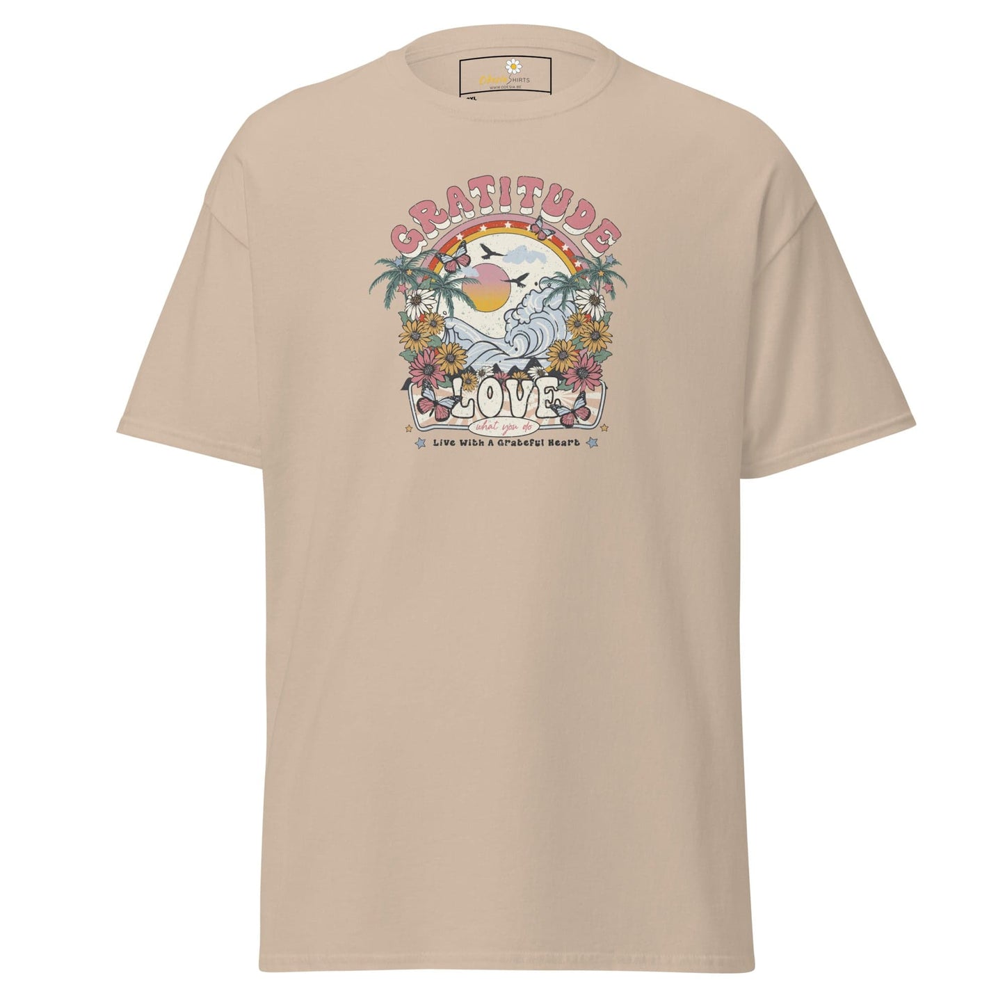 T-shirt Design Tee • Men / Women • [2xl-5xl] - Sand / 2xl