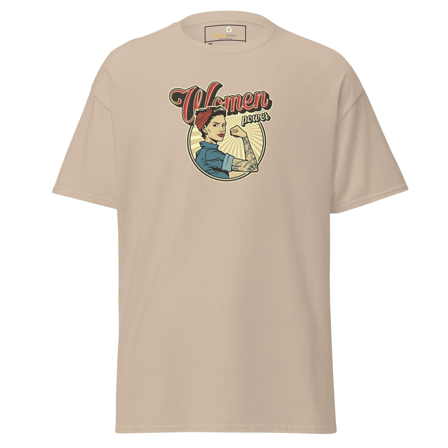 T-shirt Design Tee • Men / Women • [2xl-5xl] - Sand / 2xl