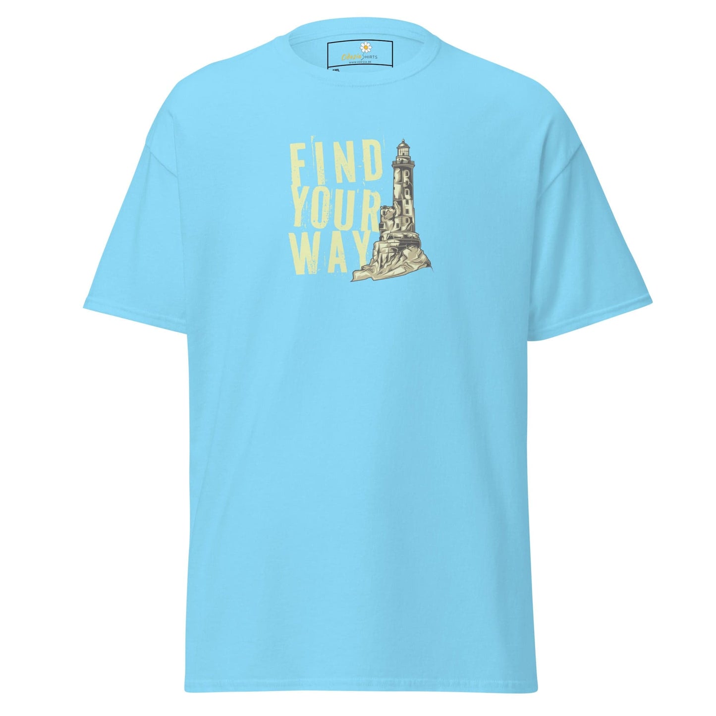 T-shirt Design Tee • Men / Women • [2xl-5xl] - Sky / 2xl